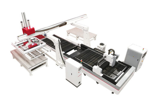 Değişim Platformlu Otomatik Beslemeli Fiber Lazer Kesim Makinesi
