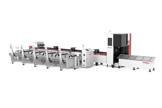 Otomatik besleme metal boru kesme makinası
