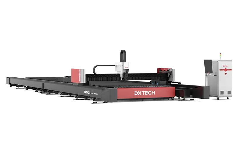 büyük formatlı fiber lazer kesim makinesi dxtech (1) büyük formatlı fiber lazer kesim makinesi dxtech