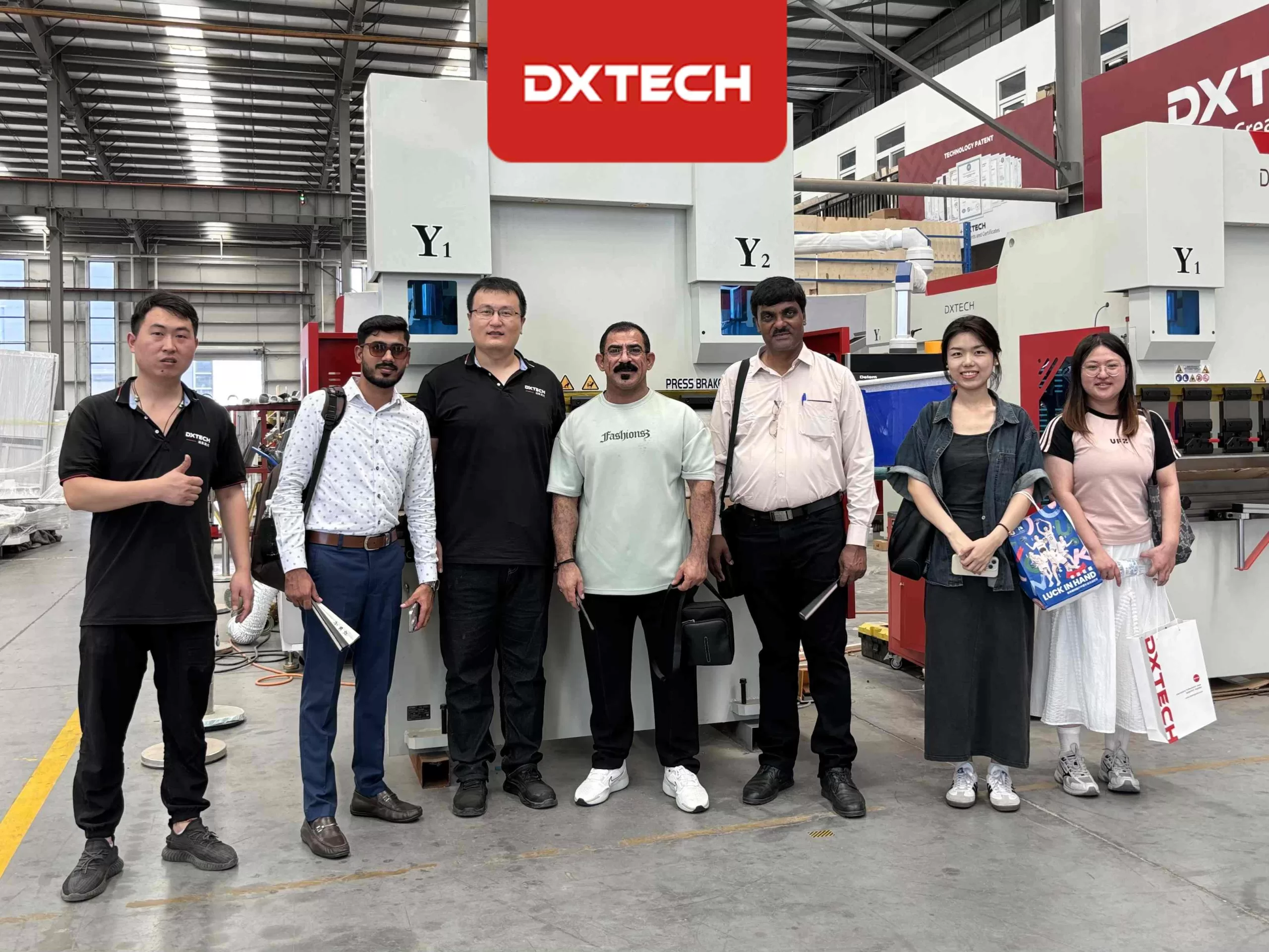 Suudi Arabistanlı müşteriler DXTECH Pres Fren Fabrikasını ziyaret etti