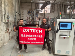 dxtech customer service for laser cutting machine