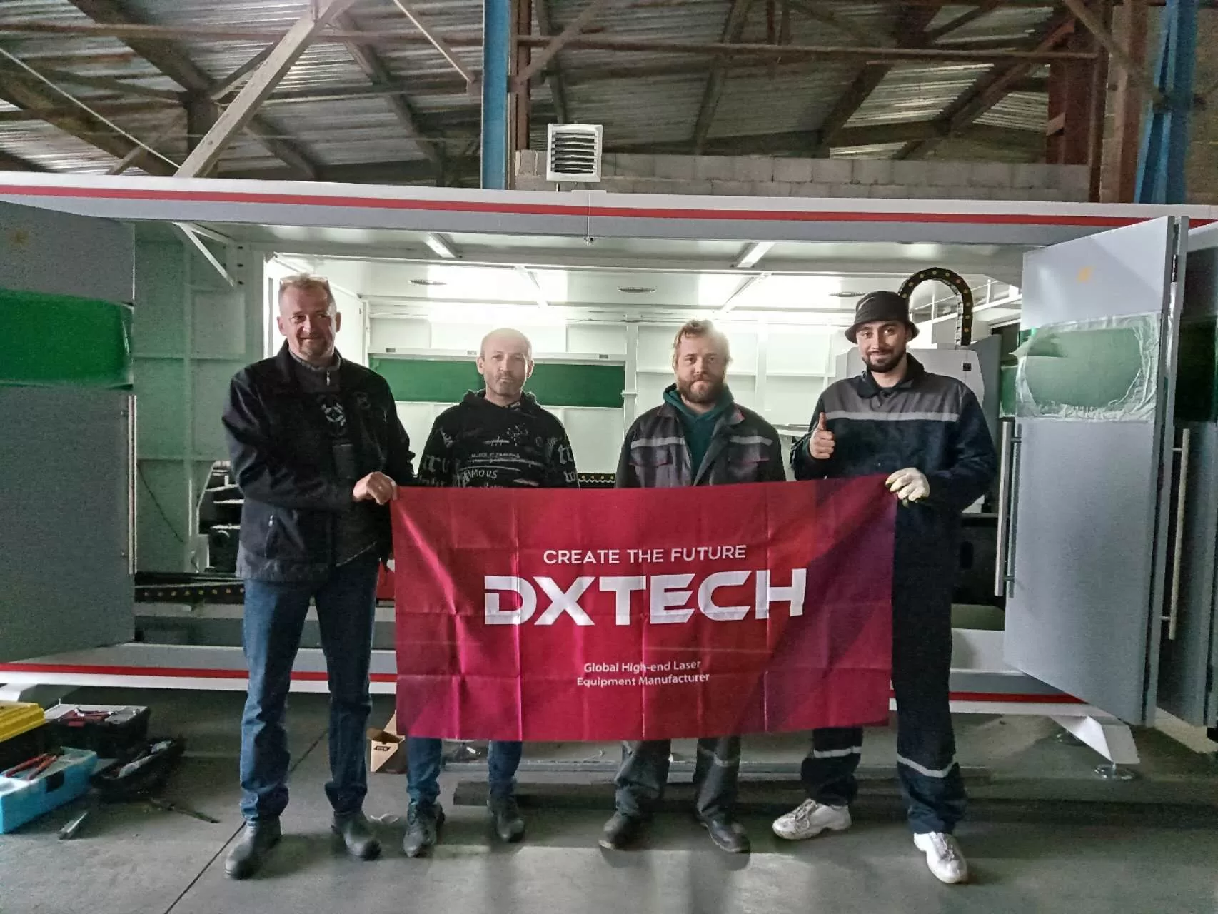 dxtech laser cutter in Belurus