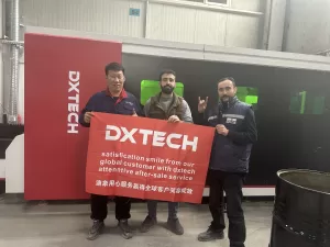 dxtech laser cutting machine sale in Turkey