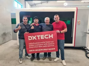 dxtech laser cutting machine service in Bosnia and Herzegovina