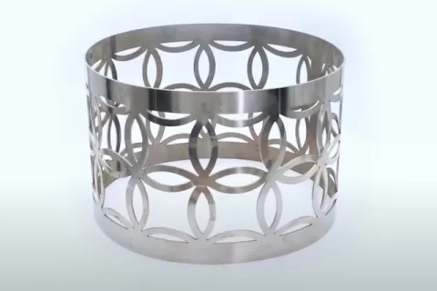 pipe laser cutting sample