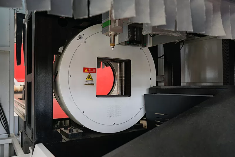 dxtech tube laser cutting machine