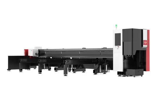 ekonomik yuvarlak kare boru fiber lazer kesim makinesi