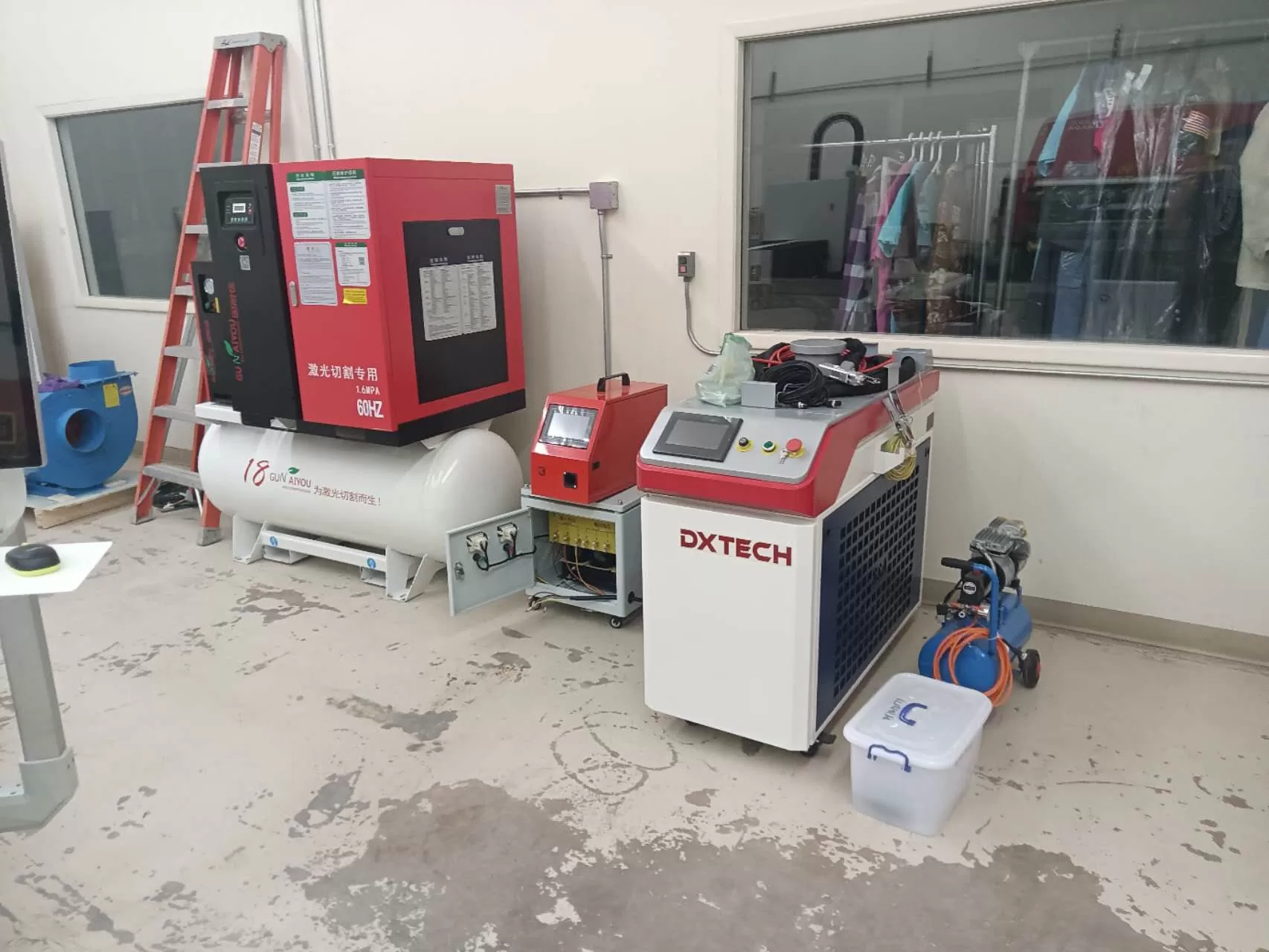 dxtech laser cutting machine after-sales service in usa