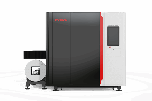 yari kapali sac ve boru lazer kesim makinesi