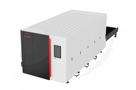 yari kapali sac ve boru lazer kesim makinesi