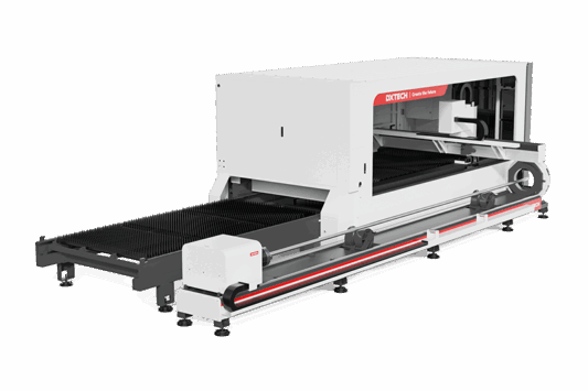 yari kapali sac ve boru lazer kesim makinesi