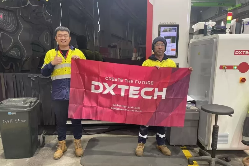DXTECH in Avustralya daki satıs sonrası hizmeti basarıyla tamamlandı