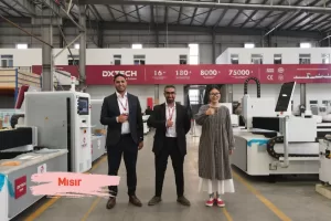 Mısırin ozel Temsilcisi DXTECH Fabrikasını Ziyaret Ettii