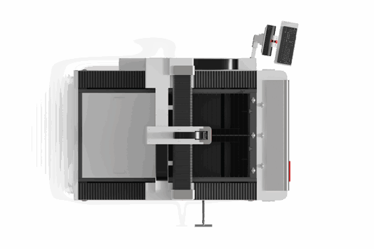 Satılık 1500W lazer kesim makinesi