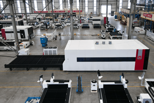 30 kW yuksek guclu lazer kesim makinesi
