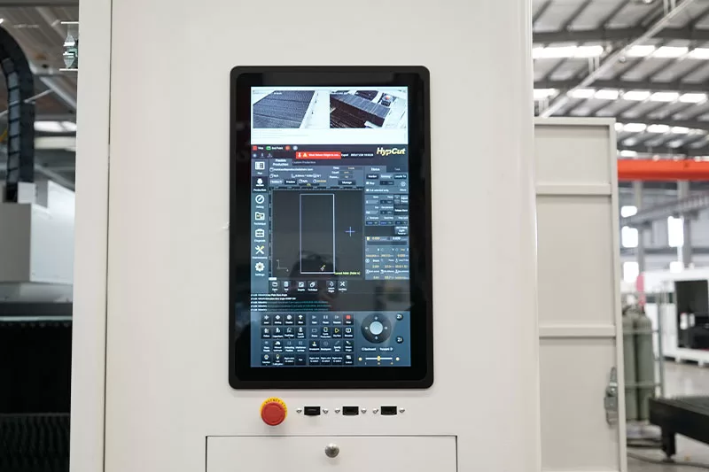 2560SP yuksek hassasiyetli metal lazer kesim makinesi