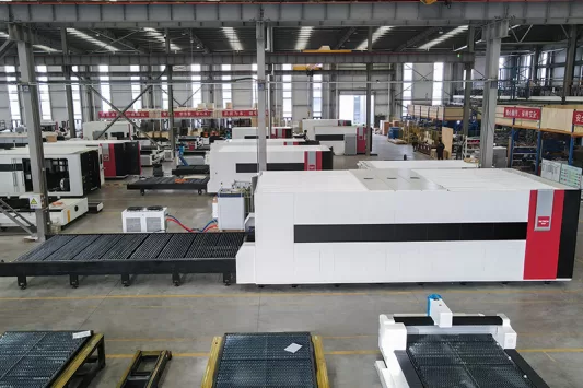 2560SP yuksek hassasiyetli metal lazer kesim makinesi