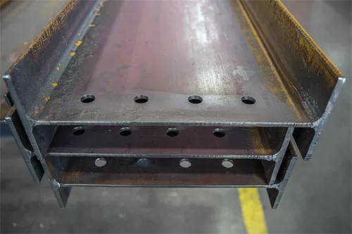 H kirişi lazer kesim makinesi numunesi