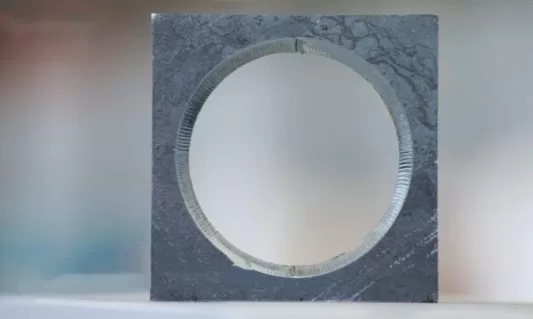 H kirişi lazer kesim makinesi numunesi